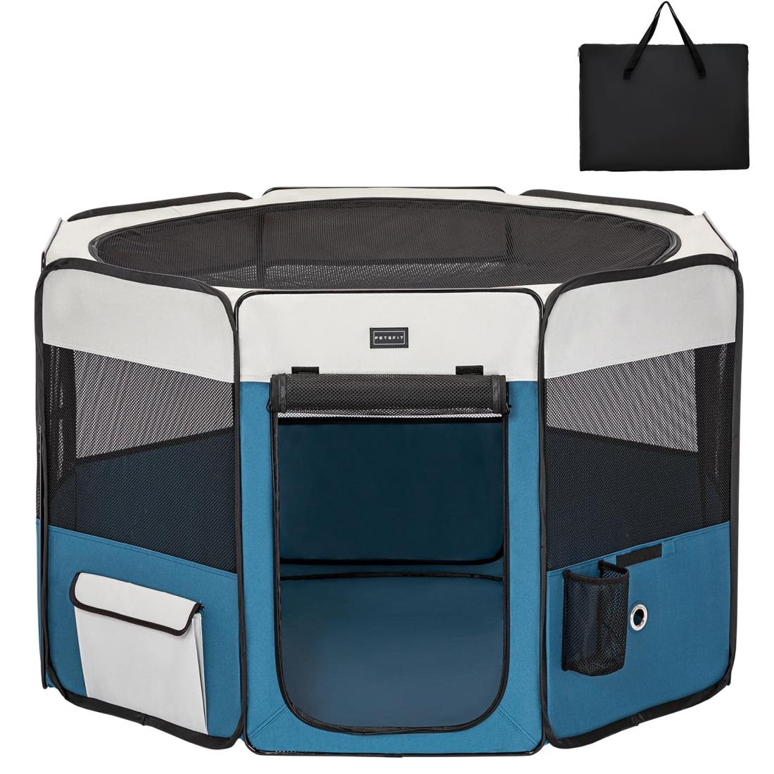 petsfit 折りたたみサークル 八角形 プレイサークル 犬猫兼用