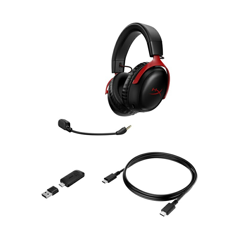 楽天市場】HyperX Cloud III ワイヤレス ゲーミングヘッドセット