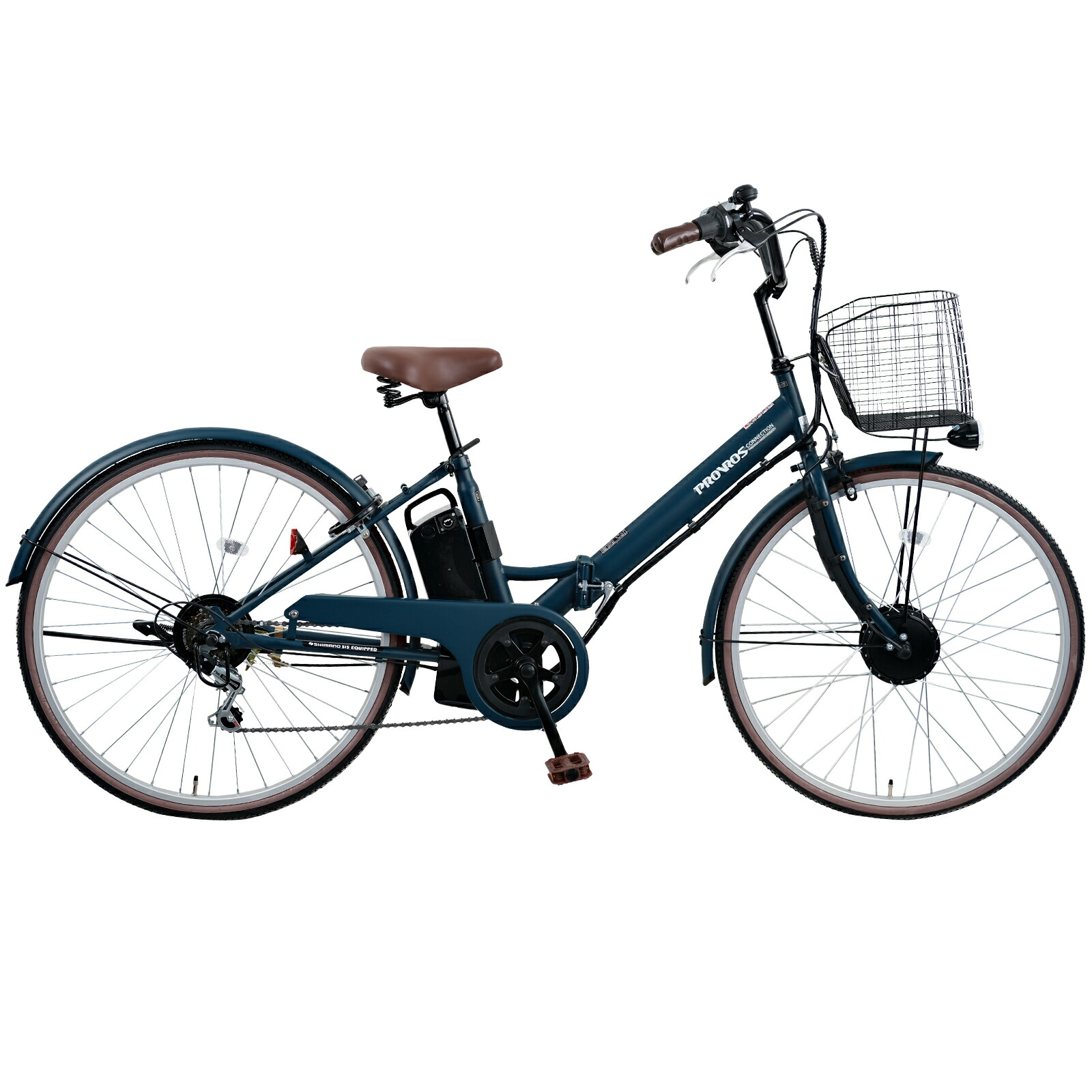 楽天市場】PROVROS 電動自転車 折りたたみ式 26インチ シティサイクル