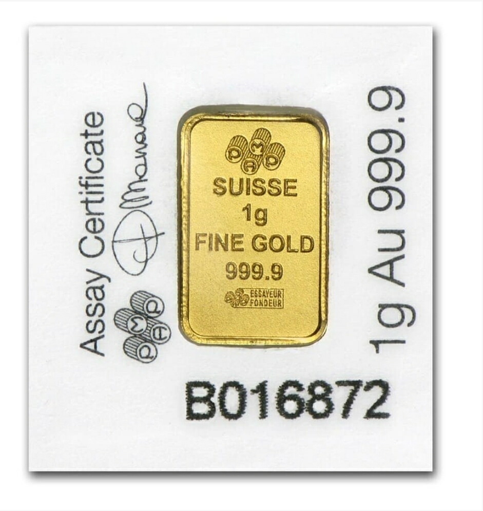 楽天市場】【新品】金貨 1g バー スイス パンプ 「マルチグラム