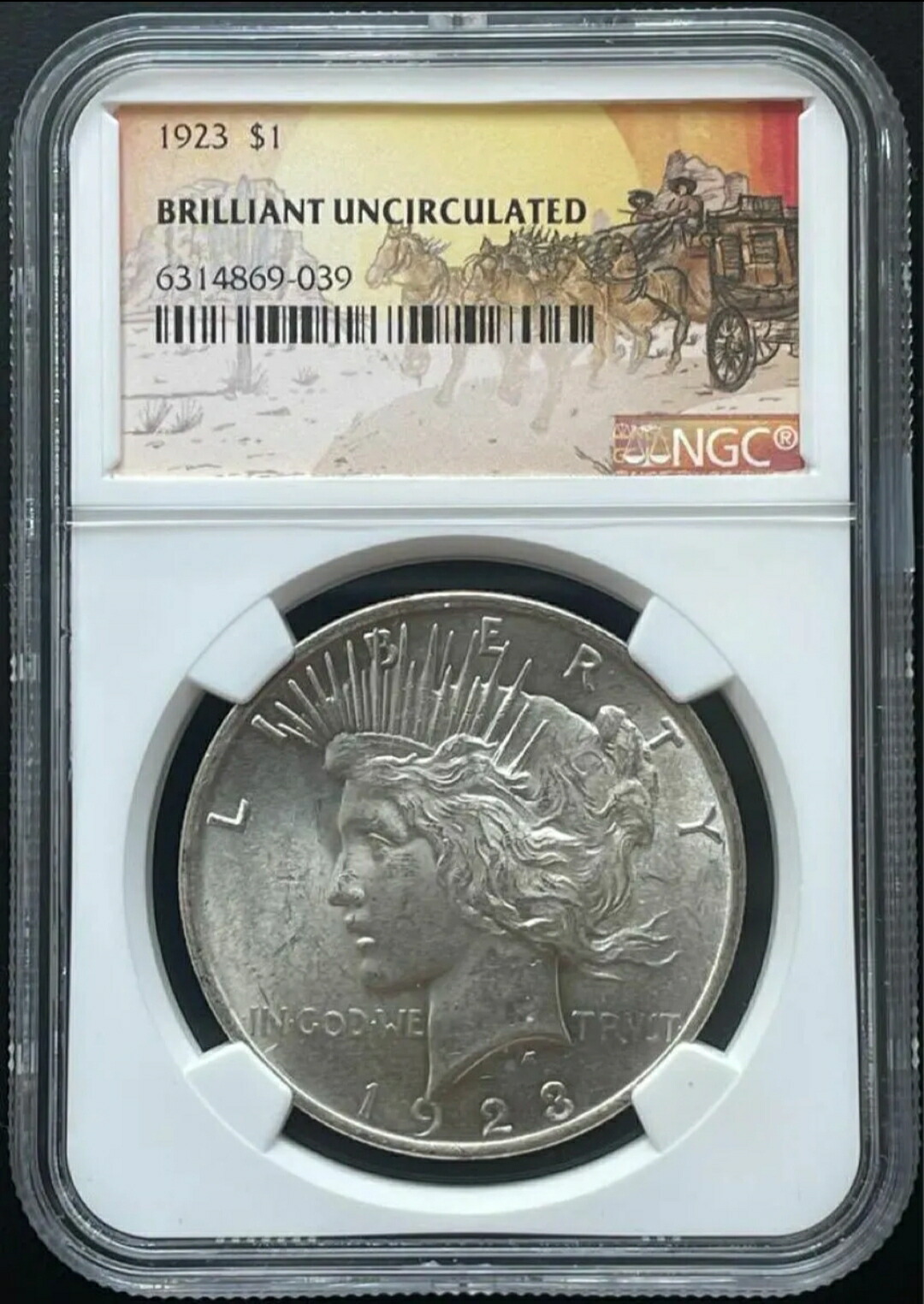 楽天市場】アンティークコイン 「ピースダラー」 1923年 アメリカ 1