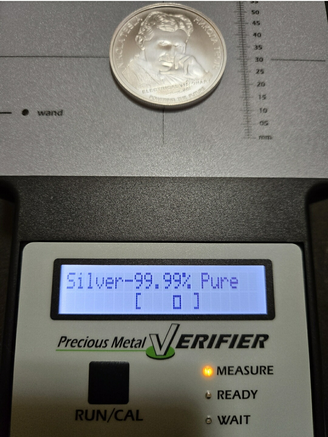 2023年 テスラ銀貨 プルーフver 宇宙の秘密 1オンス 1枚 2023年テスラ