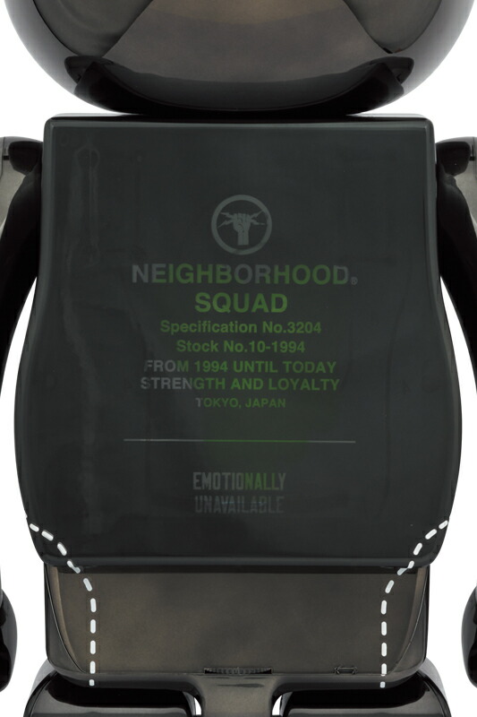 楽天市場】BE@RBRICK EMOTIONALLY UNAVAILABLE × NEIGHBORHOOD 1000