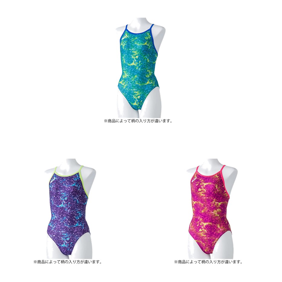 ASICS 競泳水着 2161A218 イエロー 2XL ASICS 競泳水着 2161A218