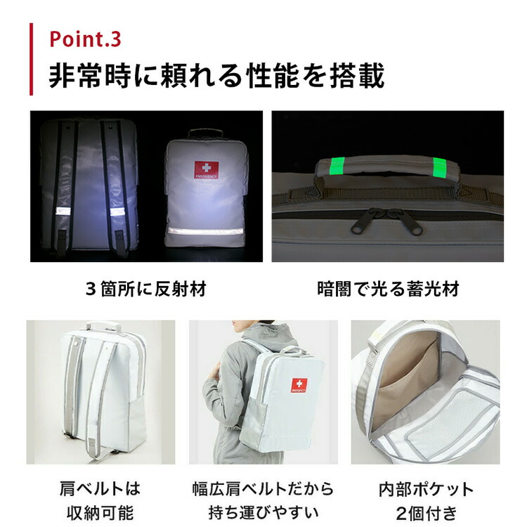 楽天市場】非常持出袋（単品）防災リュック ※中身はないリュック単体