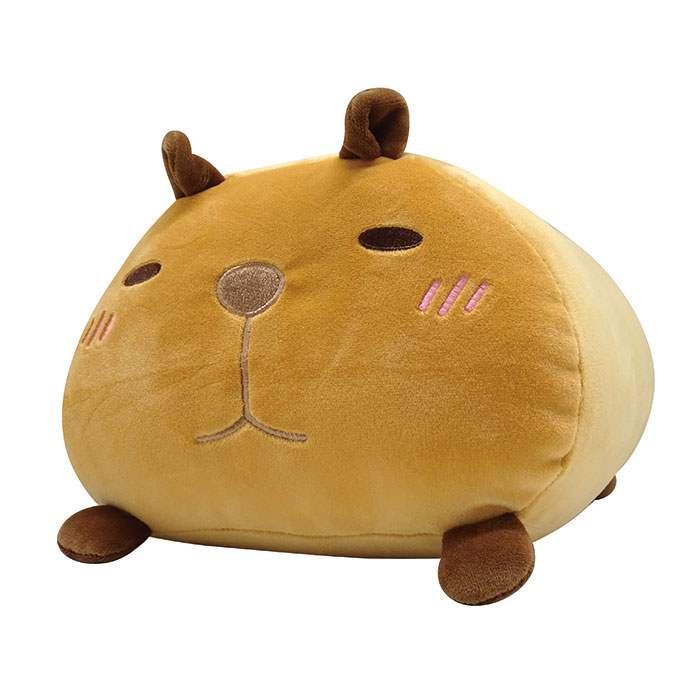 カピバラのぬいぐるみもふもふです(^o^)
