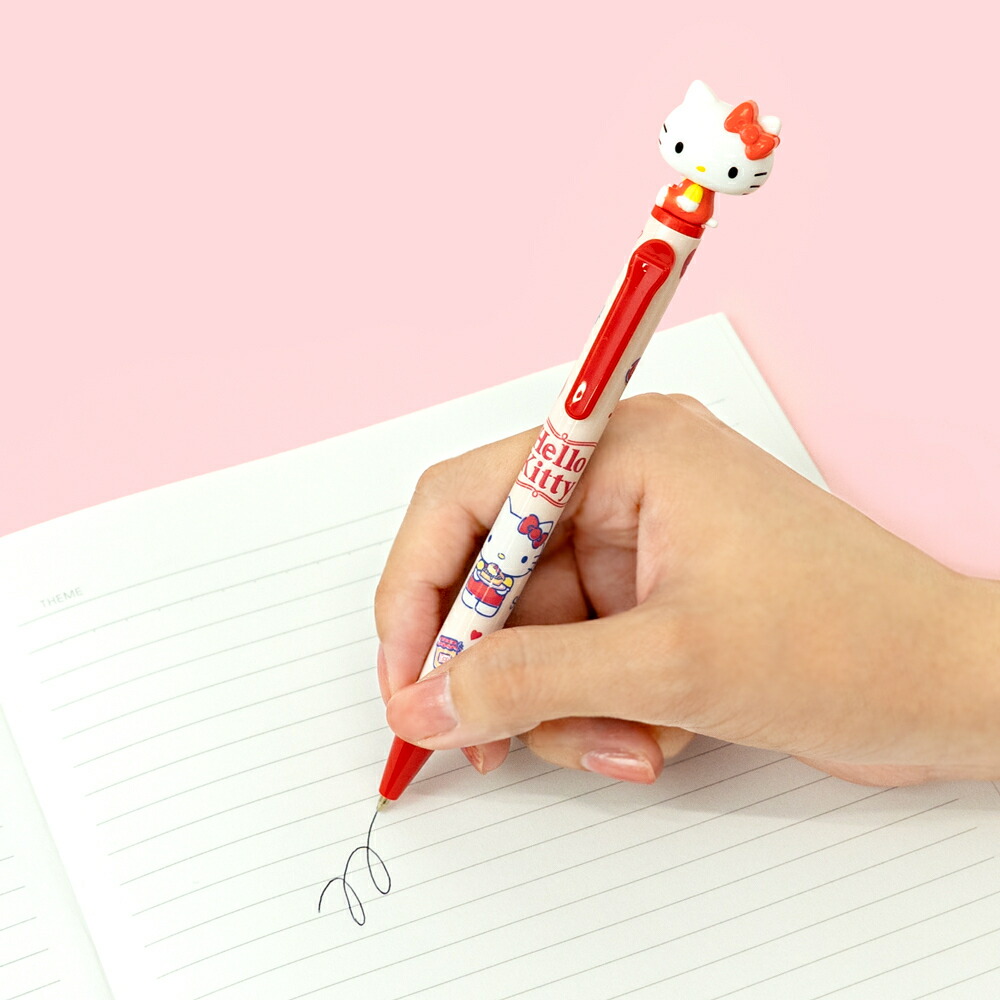 楽天市場】サンリオキャラクターズ ボビングボールペン ハローキティ2