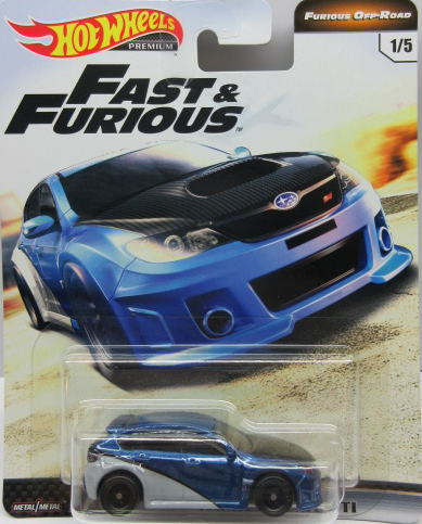 ホットウィールカスタム スバル インプレッサ WRX 深リム☆トミカ改造