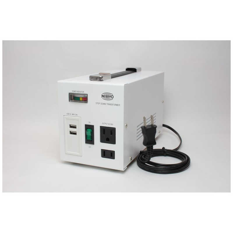 未開封】 日章工業 SP-1500 高性能トランスフォーマ 変圧器 未開封