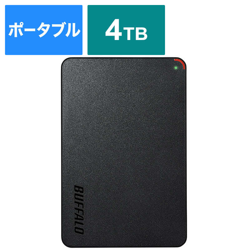 バッファロー 外付けハードディスク 4TB 662 BUFFALO 外付け