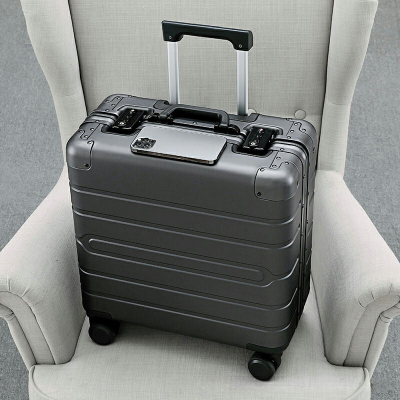 楽天市場】アルミスーツケース ビジネスキャリーケース アルミ合金