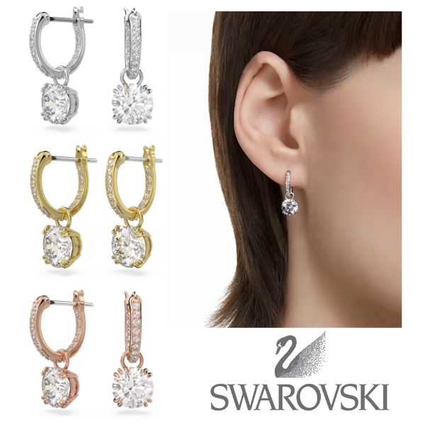 楽天市場】SWAROVSKI スワロフスキー Constella ドロップピアス