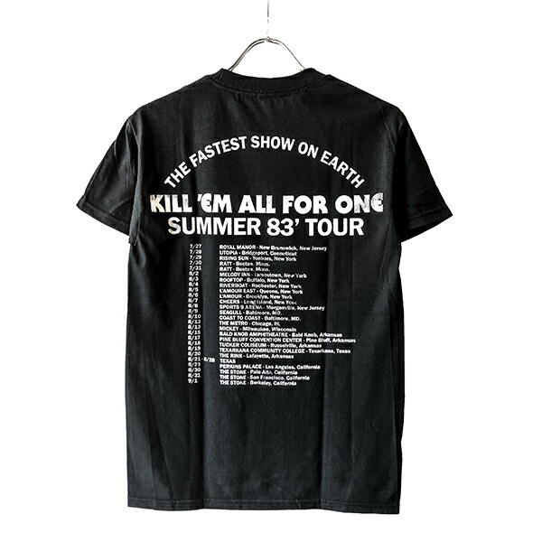 楽天市場】メタリカ METALLICA 正規品 tシャツ KILL' EM ALL SUMMER 83