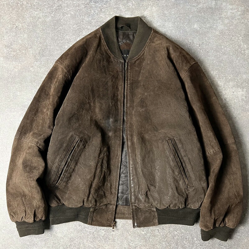 スエードジャケット レザージャケット vintage 90s
