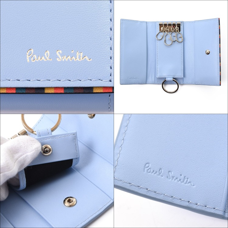 ポール・スミス STRIPE POINT KEY CASE Amazon.co.jp: Paul Smith