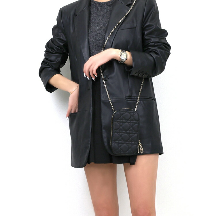 楽天市場】ディオール Dior フォンホルダー バッグ Lady Dior チャーム