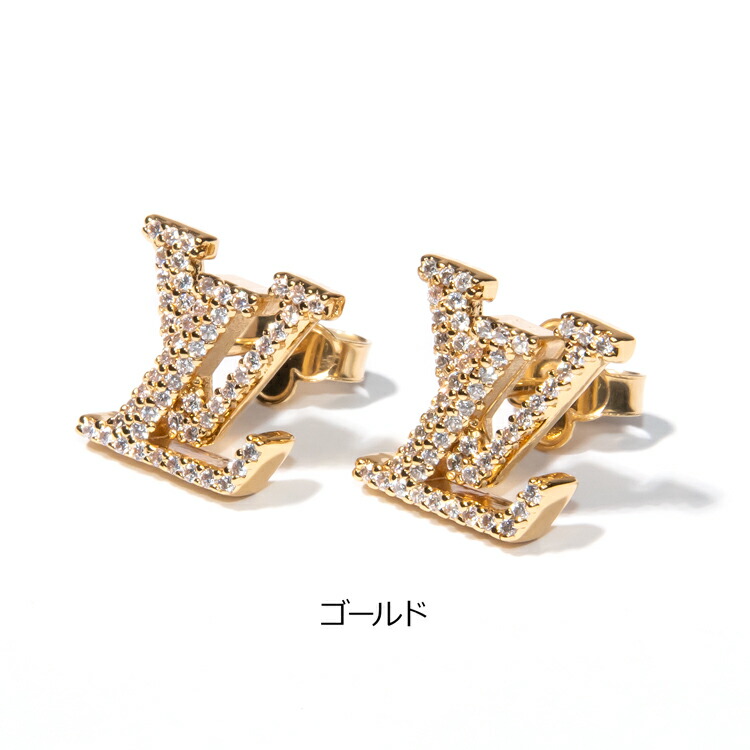 楽天市場】Luis Vuitton ルイヴィトン ピアス ゴールド LV アイ