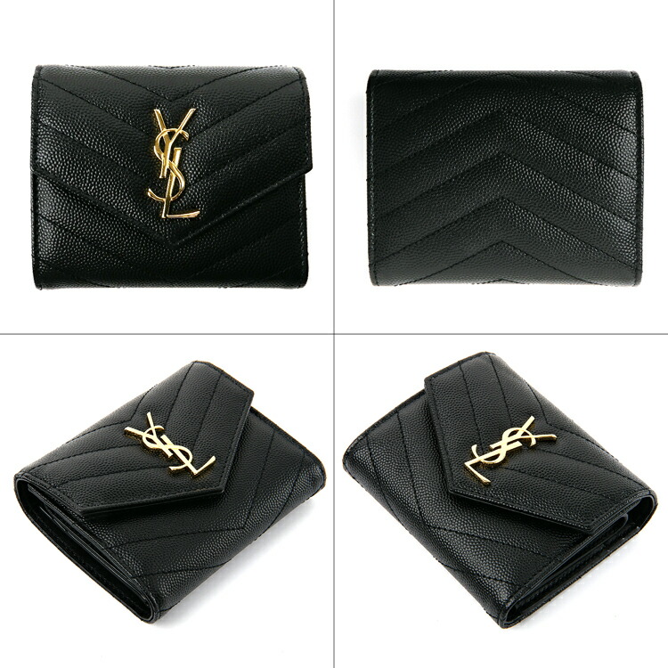 楽天市場】【国内正規品/ラッピング済】 サンローラン 財布 三つ折り