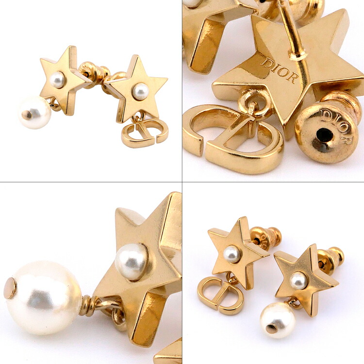 楽天市場】【国内正規品/ラッピング済】 ディオール パール ピアス