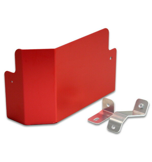 ジムニーJB23(4型～10型)用 アルミ製エアクリボックス 赤アルマイト