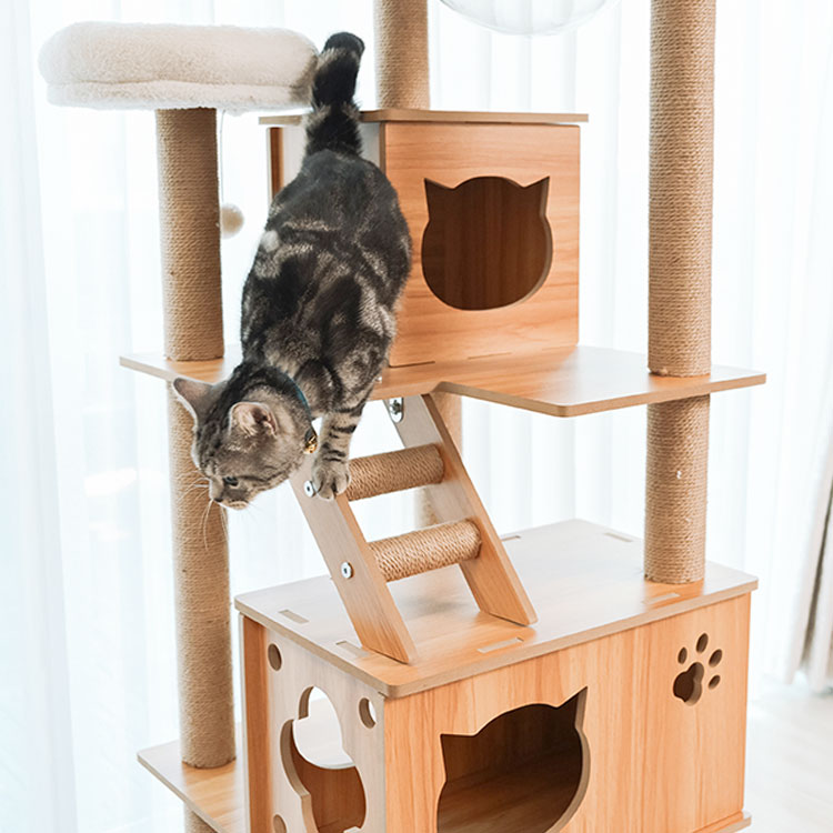 楽天市場】キャットタワー キャットツリー 猫タワー きのぼり