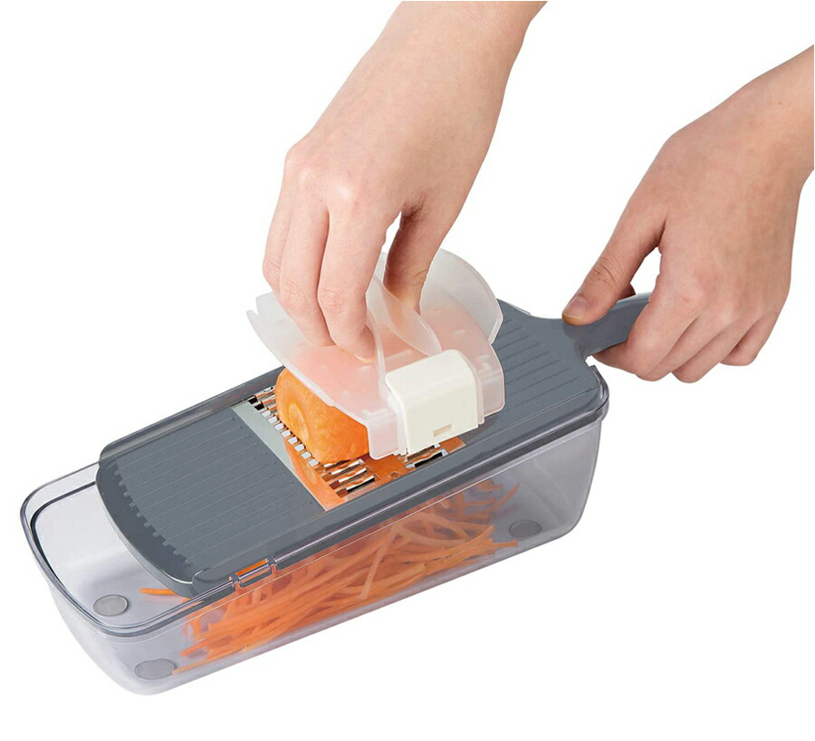 楽天市場】【送料無料】スライサー 調理器 セット （ホルダー付き