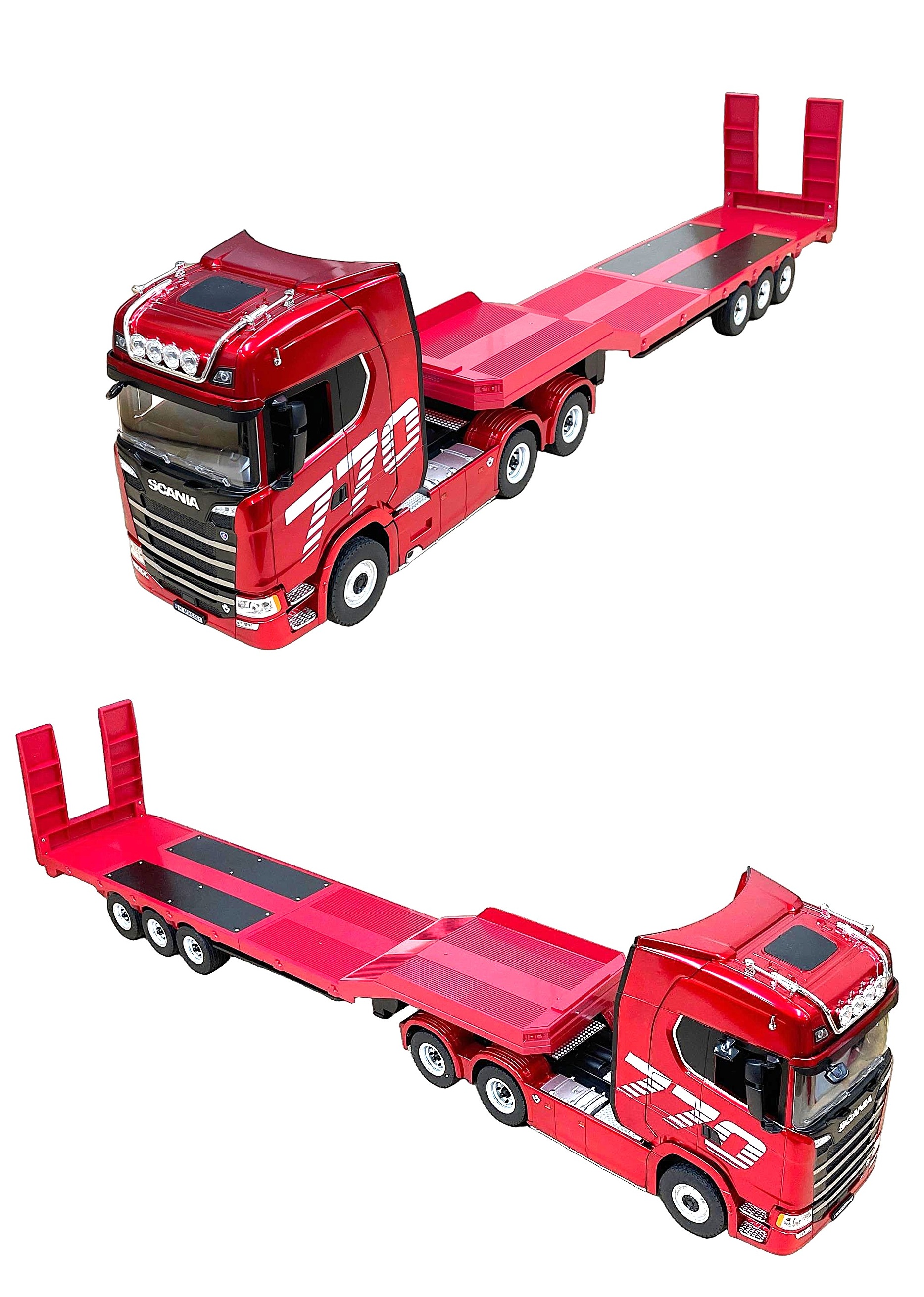 ジャック)1/18スケールScania770s RCトレーラーセット ジャック)1/18