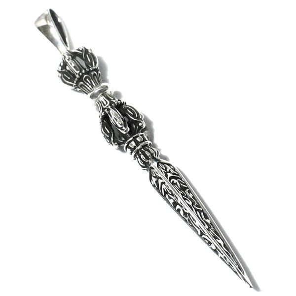 楽天市場】チベット密教 法具 金剛杭(プルパ） スターリングシルバー