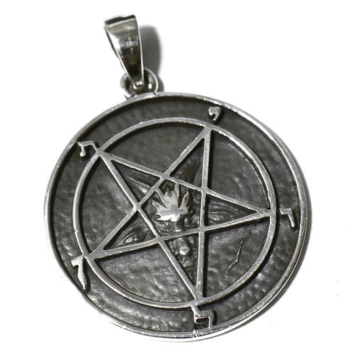 楽天市場】冥界の邪神バフォメット 山羊 逆五芒星（ペンタグラム