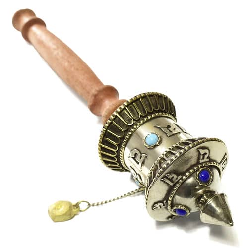 楽天市場】チベット密教 マニ車（まにぐるま） 仏教 摩尼車 マントラ