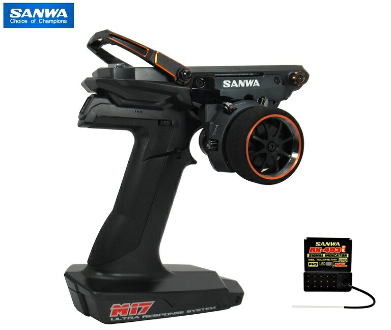 SANWA M17 ラジコン送信機 RX493 サンワM17 サンワM17 RX493受信機×2セット
