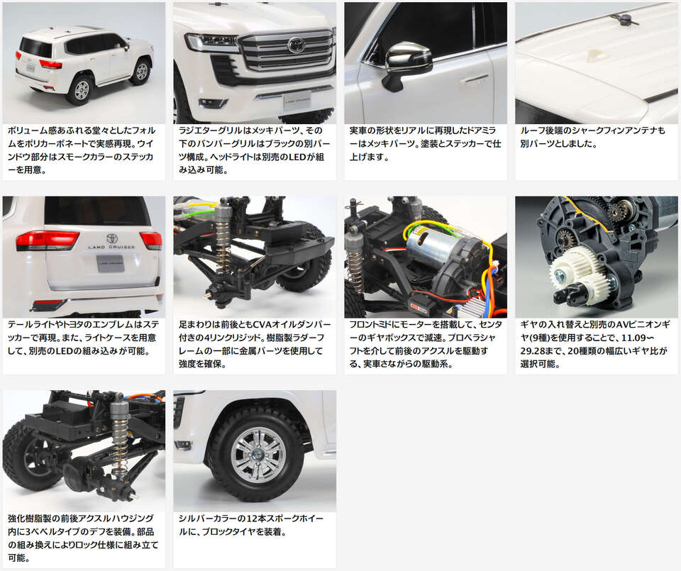 楽天市場】【基本送料無料】タミヤ(TAMIYA)/58688/CC-02 トヨタ