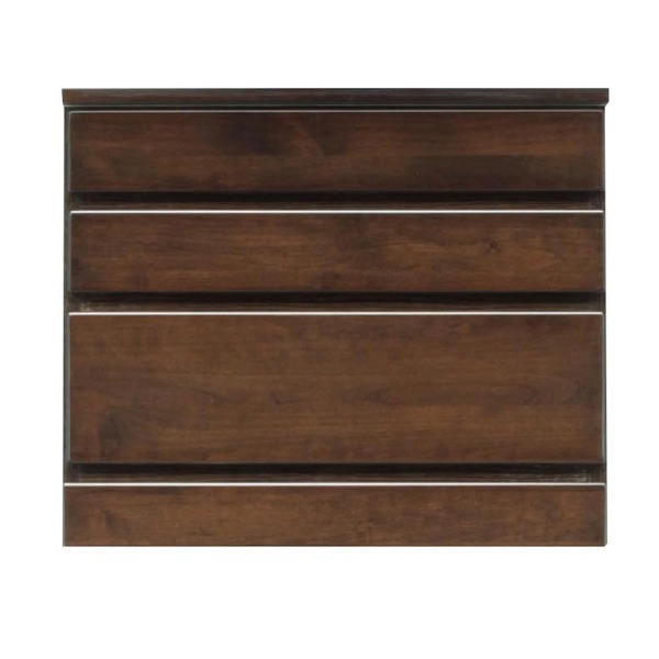 木製ダークブラウンチェスト 6段 天然木チェスト 6段 A4サイズ ダーク