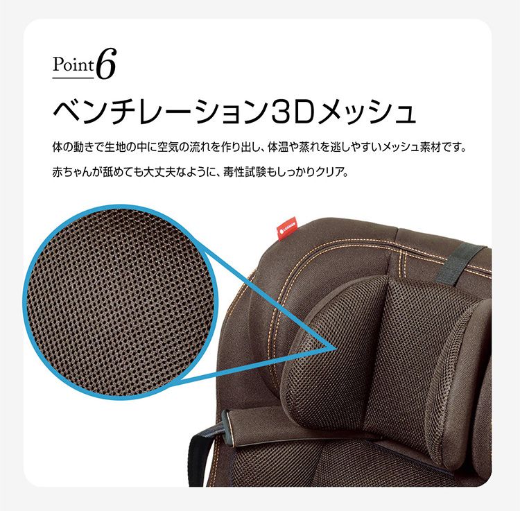楽天市場】リーマン カイナビットターン ISOFIX 2 ココアネイビー