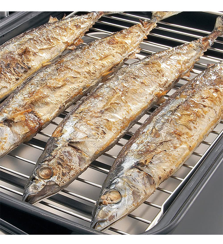 楽天市場】象印 フィッシュロースター EF-VG40-SA 魚焼きグリル 魚焼き