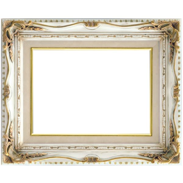 楽天市場】油絵額縁／油彩額縁 【F4 アンティークアイボリーアクリル