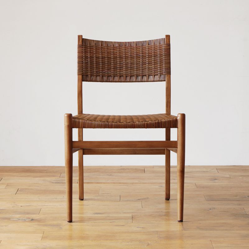 ネイビー ウィッカー ダイニングチェア ネイビー ウィッカー