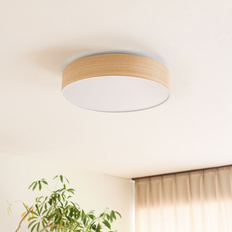 楽天市場】シーリングライト 天井照明 Olika WOOD LED CEILING LIGHT