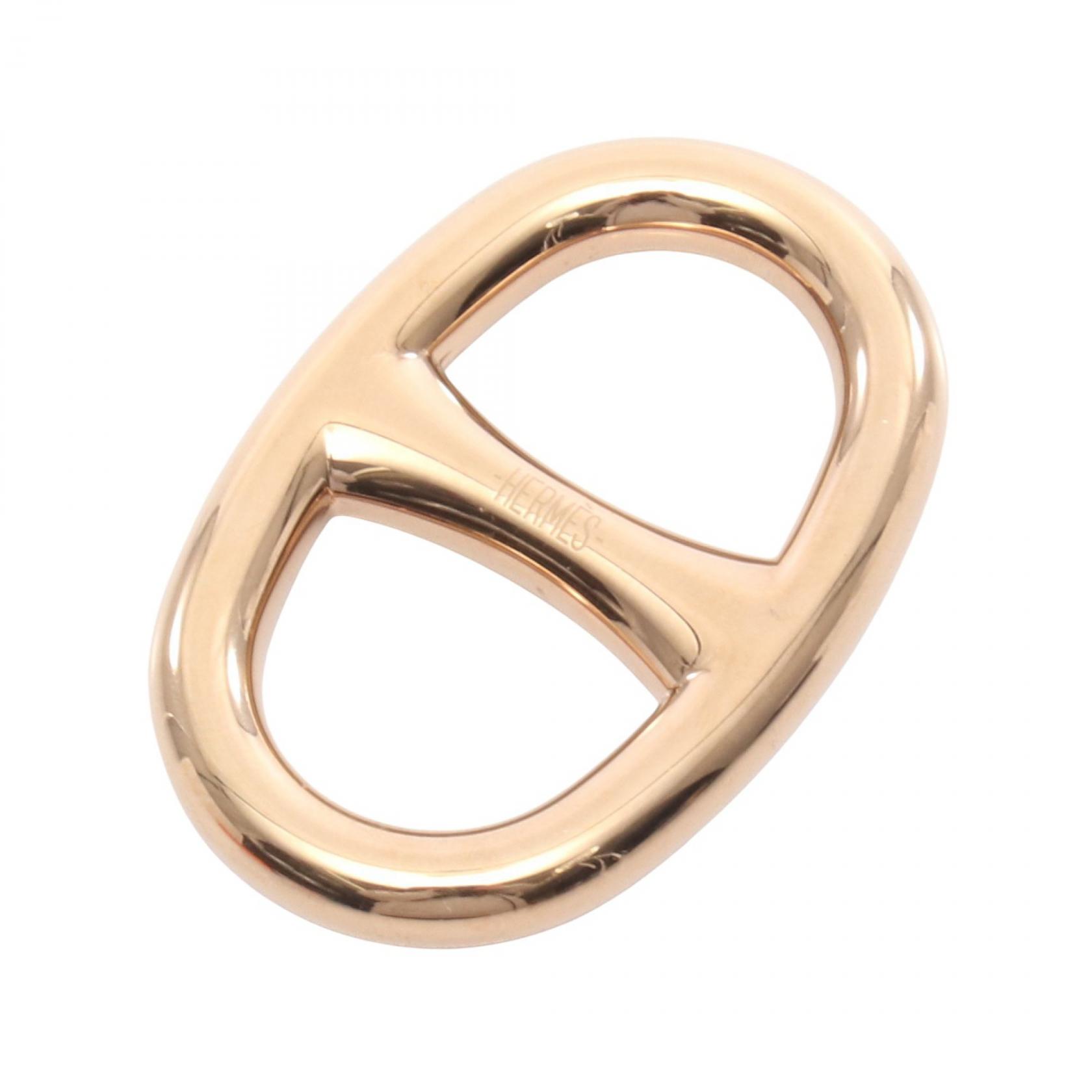 楽天市場】hermes スカーフリング シェーヌダンクル ゴールドの通販