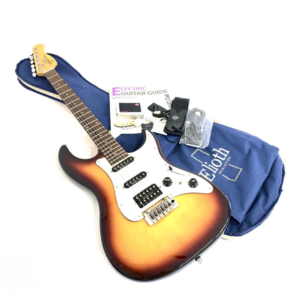 楽天市場】Elioth エリオス ストラトキャスタータイプ サンバースト