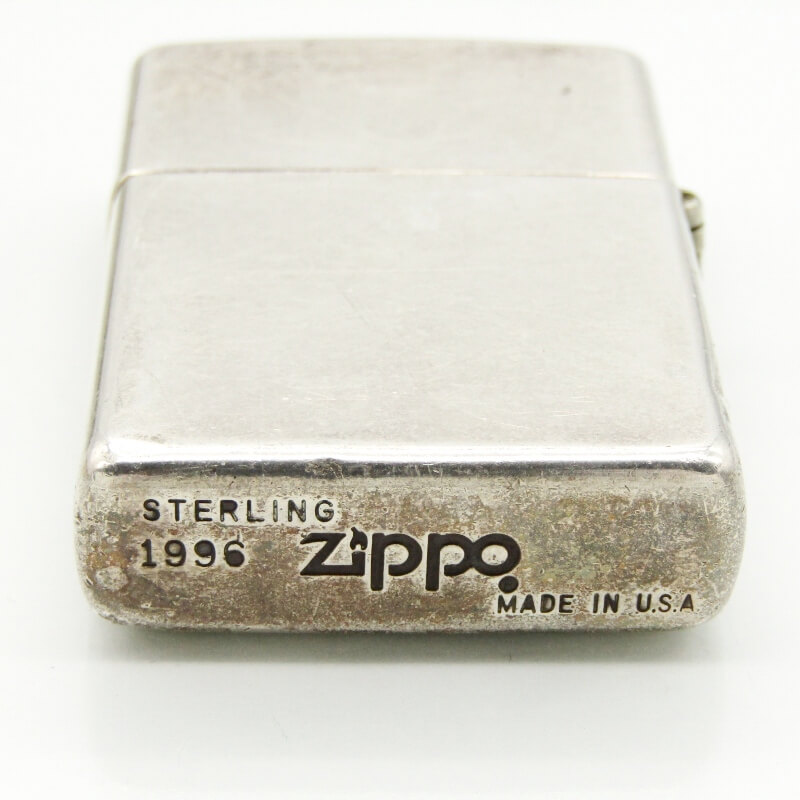 Zippo ジッポー 5面 彫刻 スターリング シルバー 1996年制 激レア