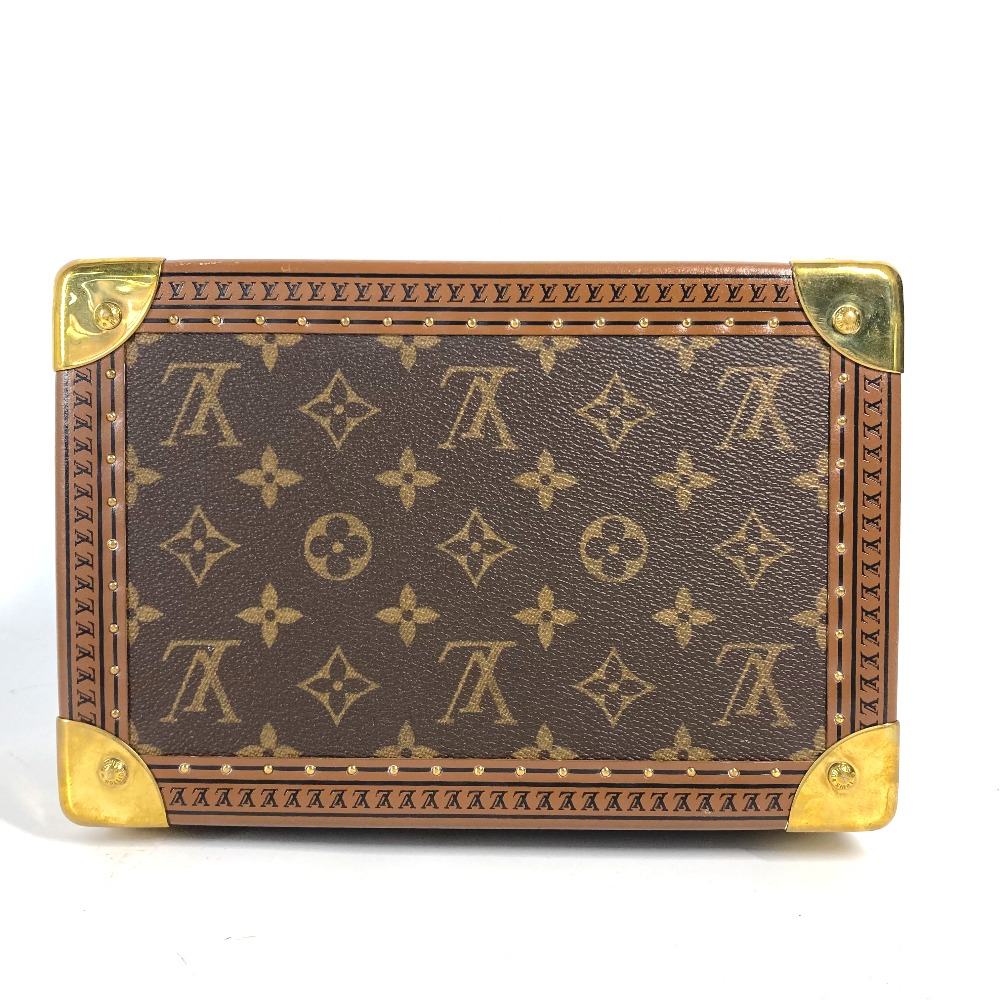 ほぼ未使用/美品】Louis Vuitton レザーケース&モノグラム柄ダイス