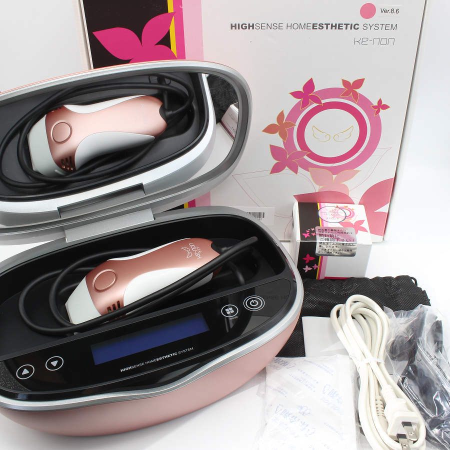ke-non ケノン Ver.8.5 ショップ フラッシュ式脱毛器 スーパー