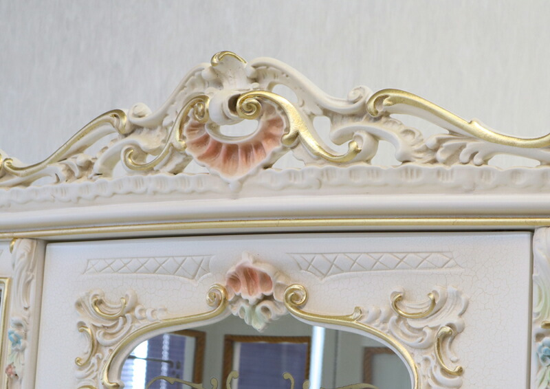 高級家具 イタリア製 SILIK社 コンソール ロココ調 定価72万 高級家具