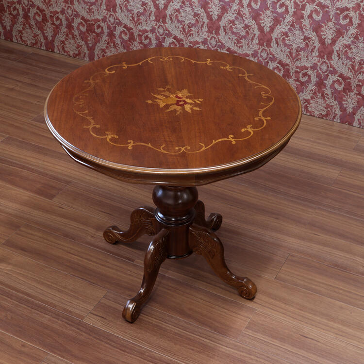 楽天市場】イタリア製 象嵌 ダイニングテーブル 艶無しテーブル