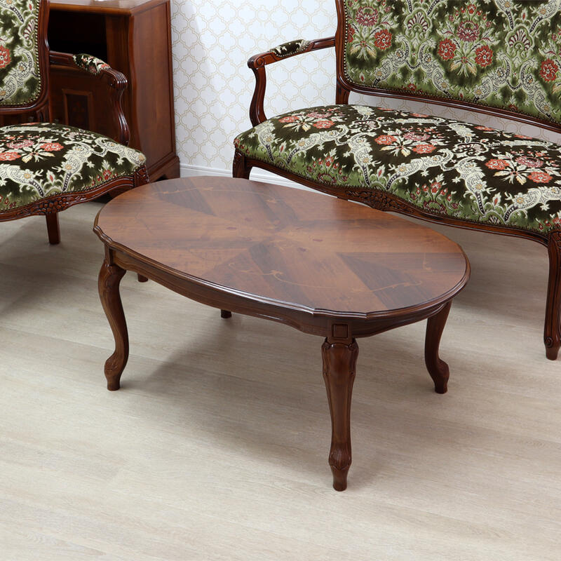 楽天市場】イタリア製 象嵌 センターテーブルテーブル クラシック