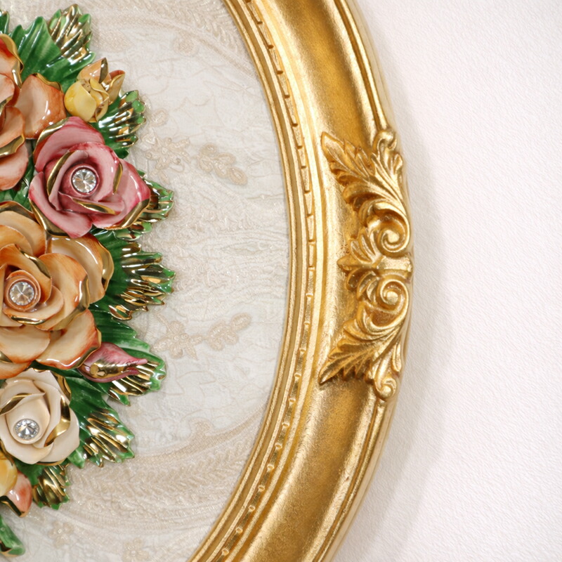 楽天市場】イタリア製 壁掛け 陶花インテリア クラシック アンティーク