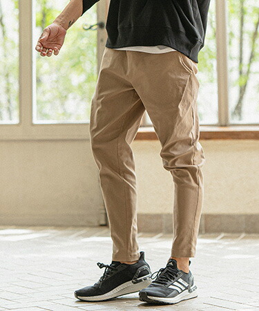 楽天市場】【CAMBIO(カンビオ)】サルエルテーパードパンツ : CAMBIO