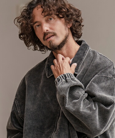 楽天市場】【CAMBIO(カンビオ)】フェード加工コーデュロイZIPブルゾン