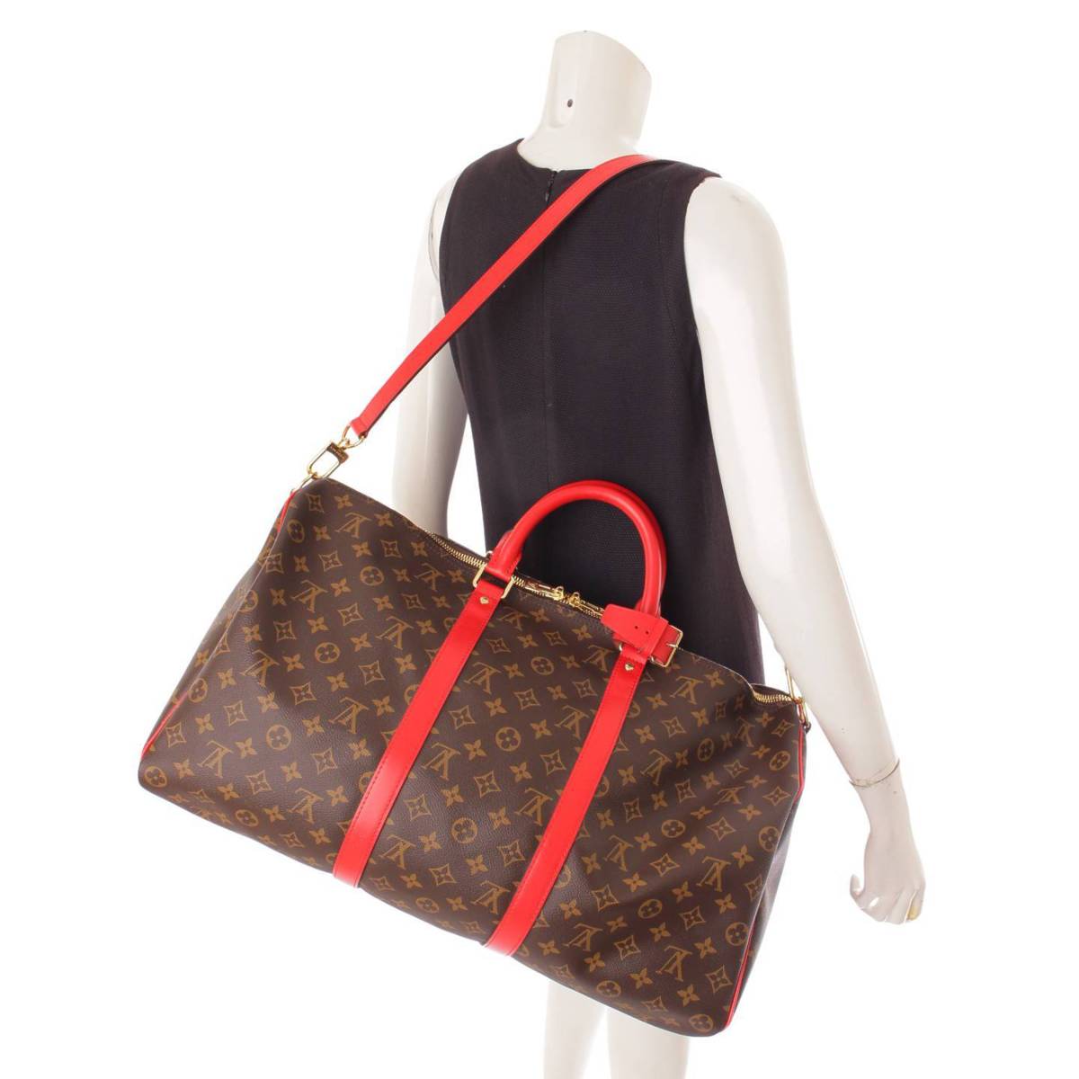 楽天市場】【ルイヴィトン】Louis Vuitton キーポル バンドリエール50